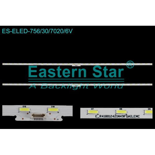ES-ELED-756, E_R418012421M49FGAILEMC, 77900 DFD-8 LB49013 V2_00, NS7S490HN011, TV LED BAR