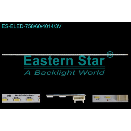 ES-ELED-758, SAMSUNG, S22D300HY, PA-215-060-246-1）, TV LED BAR