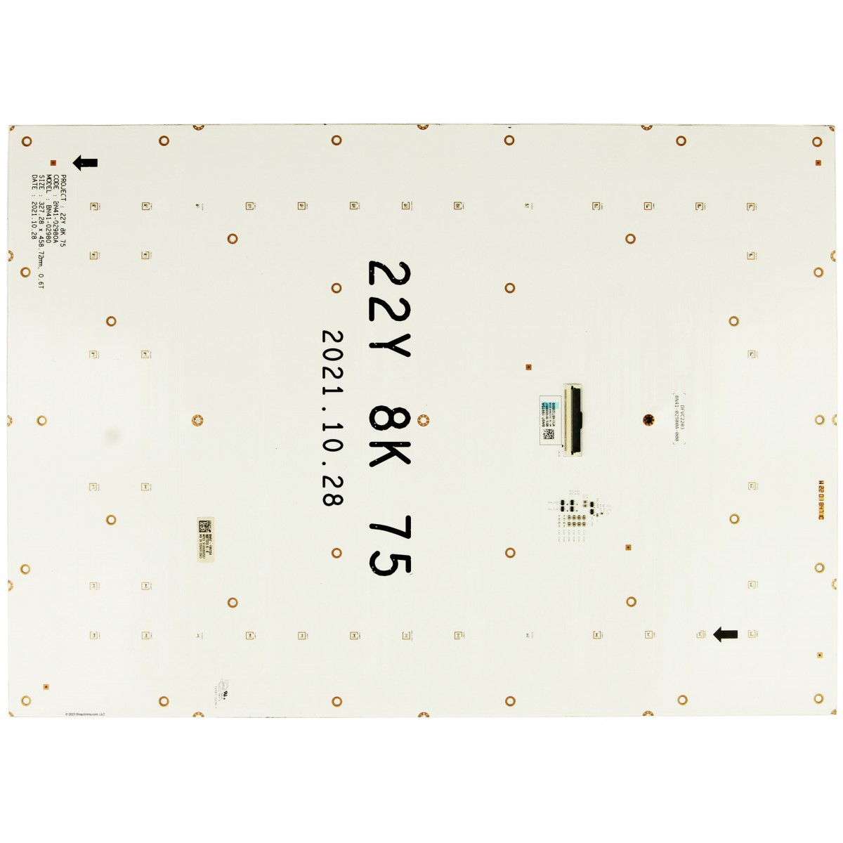 SAMSUNG, BN95-09225A, QE75QN800BT, QE75QN900BT, 09225A|BN97-19970A|BN41-02980A, CY-TB075JLAV7H, 22Y 8K 75, TV LED BAR