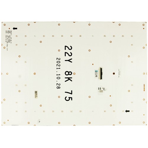 SAMSUNG, BN95-09225A, QE75QN800BT, QE75QN900BT, 09225A|BN97-19970A|BN41-02980A, CY-TB075JLAV7H, 22Y 8K 75, TV LED BAR