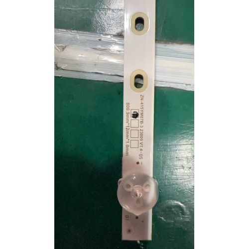 Yumatu, ZN-415YM07B-3 23009 V1.4-0S, 800.9mm*12mm*1.0mm, TV LED BAR