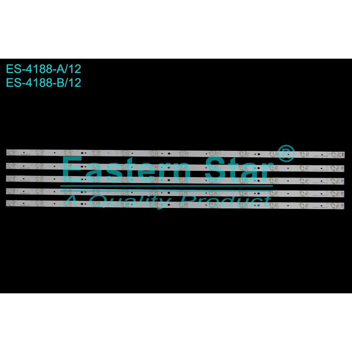 ES-4188, NORMENDE, LE102N11FM, LED BAR, 3BL-T8504102-003B, 3BL-T8504102-003B, 3BL-T8504102002B, TV LED BAR (12 LED)