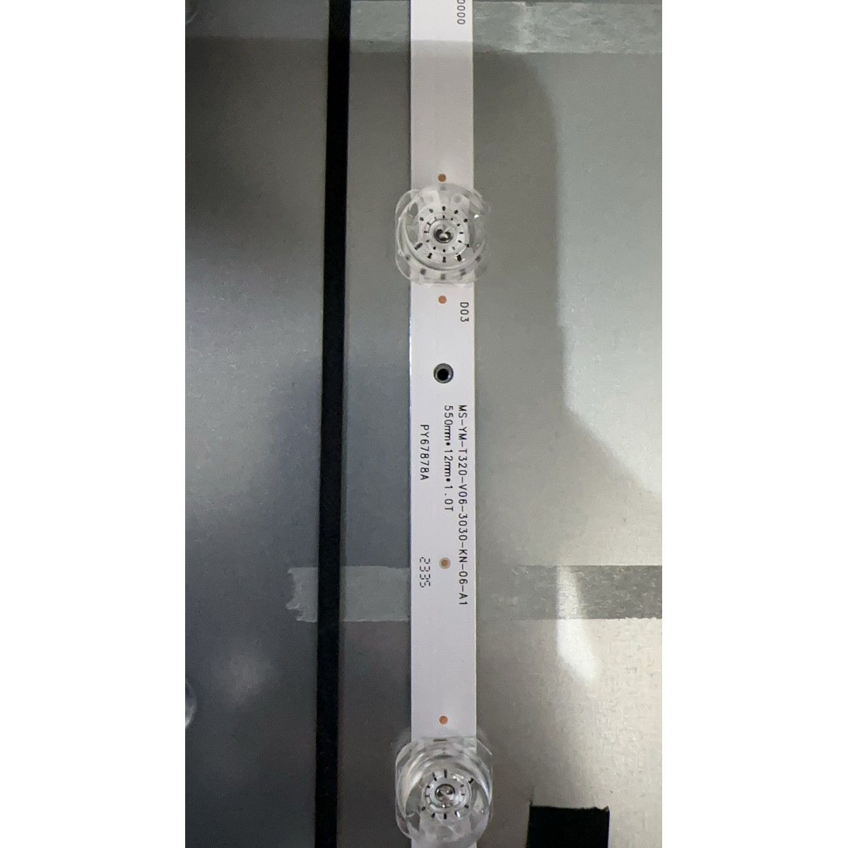 Yumatu, 32'', MS-YM-T320-V06-3030-KN-06-A1, 550mm*12mm*1.0T, TV LED BAR