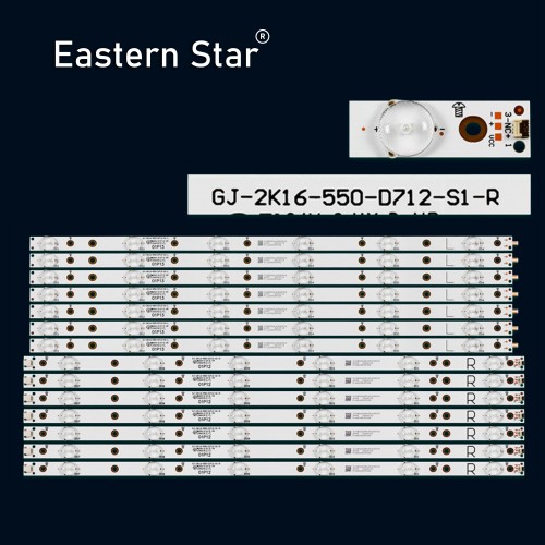 ES-473, SONY KDL-55W650D, GJ-2K16-550-D712-S1-L, GJ-2K16-550-D712-S1-R, TV LED BAR