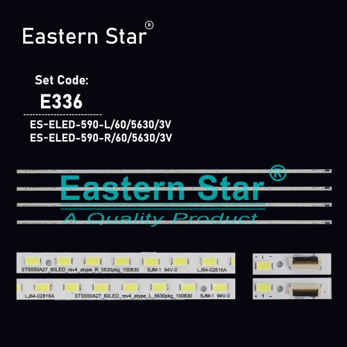 ES-ELED-590, SONY, KDL-55NX720, KDL-55HX72D, LTY550HQ03, TV LED BAR