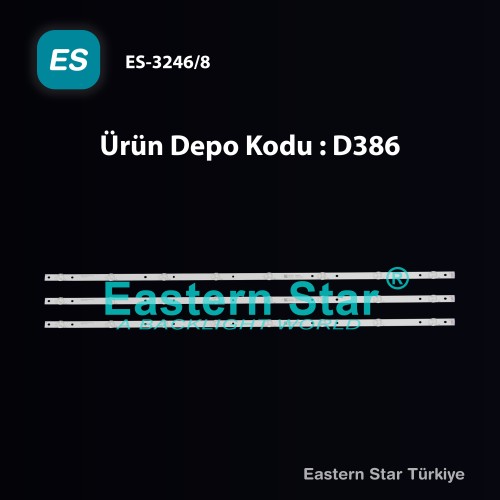 ES-3246, ShineOn M08-BD43030-0801N-4007A, PZD5B0, 70401-00604, TV LED BAR