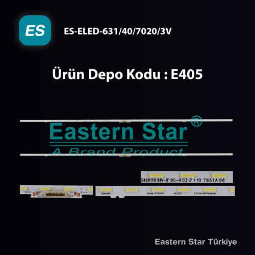 ES-ELED-631, HG50AU800EE, HG50AU800EU, UE50BU8000U, UE50BU81000U, UE50BU8500U, UE50CU8000U, UE50CU8100U, UE50CU8500U, UE50AU8000, BN96-52597A, TV LED BAR