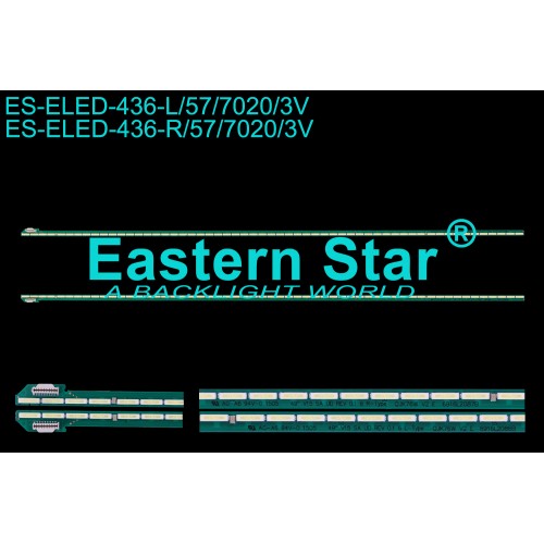 ES-ELED-436, LG, 49UF8507, LC490EQE-XHF1, LC490EQE (XH)(F1), 6922L-0163A, 49'' V15 SA UD REV 0.1 6 L-TYPE, 49'' V15 SA UD REV 0.1 6 R-TYPE, TV LED BAR