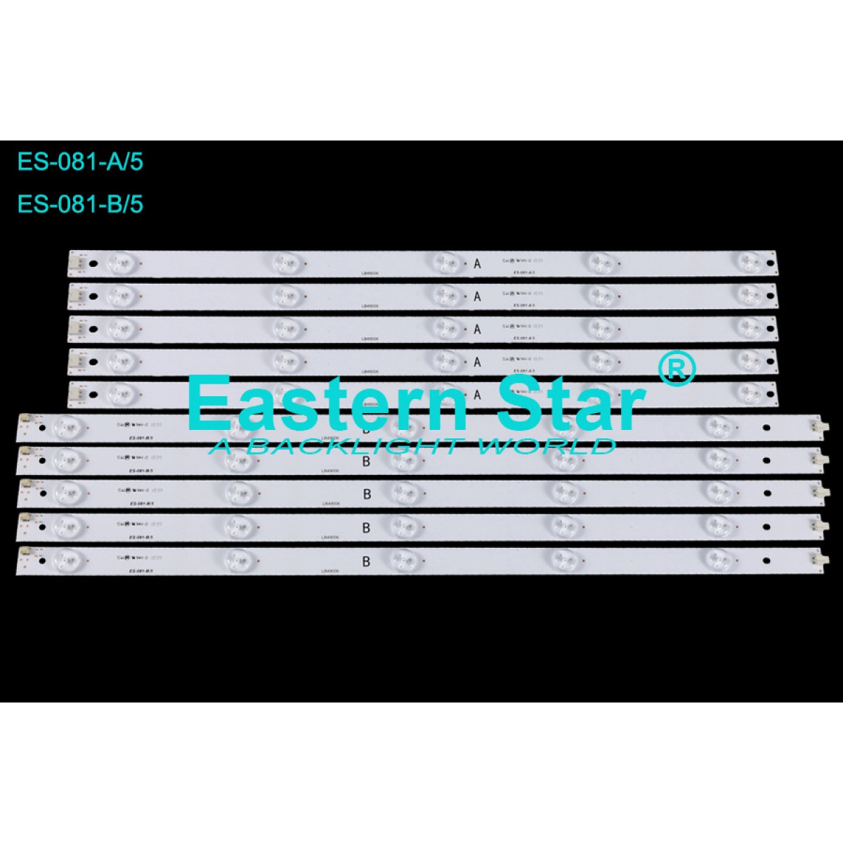 ES-081, LB49006, SVJ490A17_Rev02_5LED-L_141212, LB-C490F14-E2-L-G1-SE1, 49D2000, SVJ490A17_Rev02_5LED-R_141212 LB-C490F14-E4-LG1-SE2 49D2000, TV LED BAR