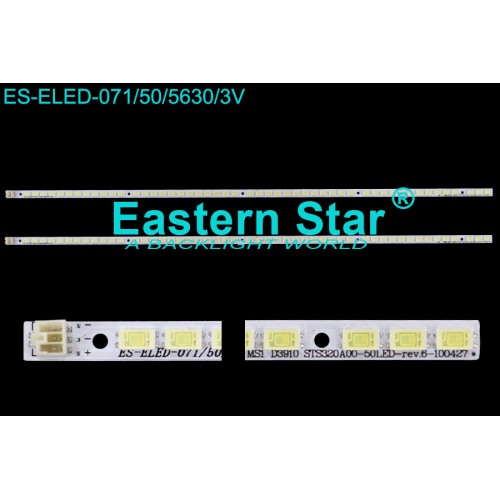 ES-ELED-071, VESTEL 32PH4910, ARÇELİK TV 82-210, SUNNY SN032LD6M, LJ64-02590A, LTA320AP18, STS320A08_50LED_REV.6_108427, TV LED BAR