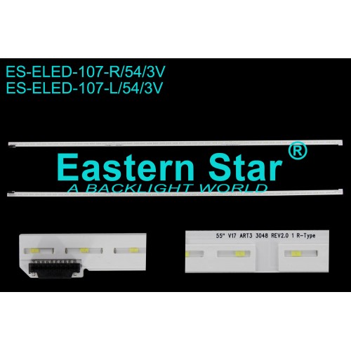 ES-ELED-107, LC550EGG FK M4 , 55 V17 ART 3 3047 REV2.0 1 , 55 V17 ART3 3048 REV2.0 1 , R-TYPE , L-TYPE , 6916L-3047A , 6916L-3048A, LG 55UK6500, 55UJ651V, 55UK6950PLB TV LED BAR , 6922L-0216A, TV LED BAR