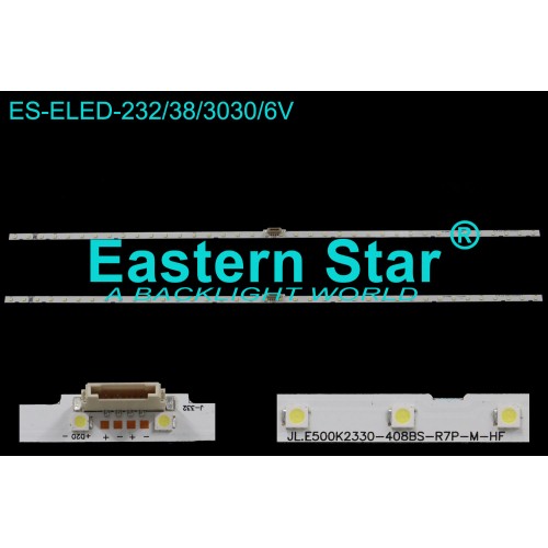 ES-ELED-232, SAMSUNG, BN96-46034A, UE50RU7100U, UE50RU7440U, UE50RU7090U, UE50RU7400U, UE50NU7090U, UE50NU7400U, QM50R, QM50R-A, AOT50_NU7100F, TV LED BAR