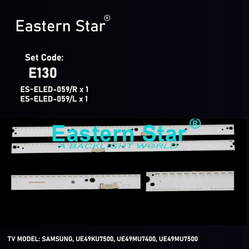 ES-ELED-059, Samsung UE49KU7500 | UE49MU7400 | UE49MU7500 | V6ER_490 TV LED BAR