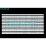ES-881, SN060LDCV9202H-B-11, T600D3-HA10-D01(VER.A2), TF60D08-ZC14F-02, 14 ADET, TV LED BAR