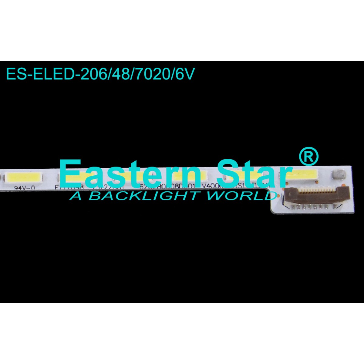 ES-ELED-206, E117098 13122801 6202B0008D001 V400D1-RS1-TLEM1, TV LED BAR
