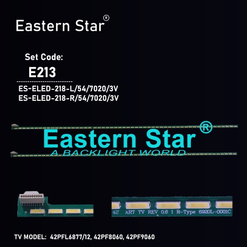 ES-ELED-218, 42PFL6877/12, 42PF8060, 42PF9060, 42'' ART TV REV 0.6 1 L-Type 6920l-0001C, 42'' ART TV REV 0.6 1 R-Type 6920l-0001C, TV LED BAR