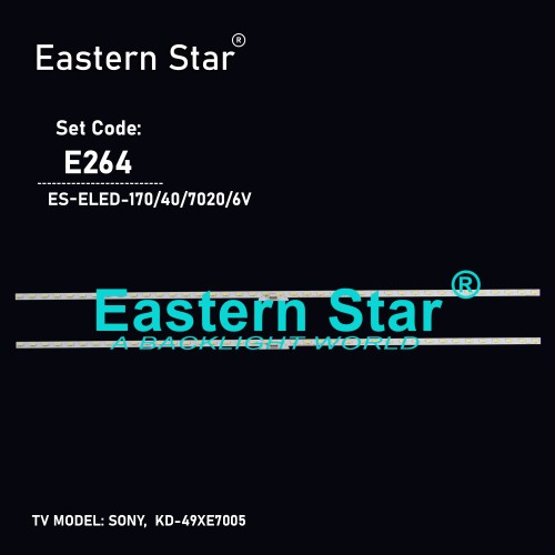 ES-ELED-170, SONY, KD-49XE7005 TV LED BAR,  LB49013 V3_ 00, LB49025 V0_ 00, TV LED BAR