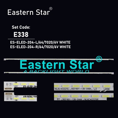 ES-ELED-204, Sony KDL-55W802A, KDL-55W805A, KDL-55W810A, 55W806A, TV LED BAR, NLAC40225L, NLAC40225R, 6922L-0066A, LC550EUF (FG) (F1),  TV LED BAR