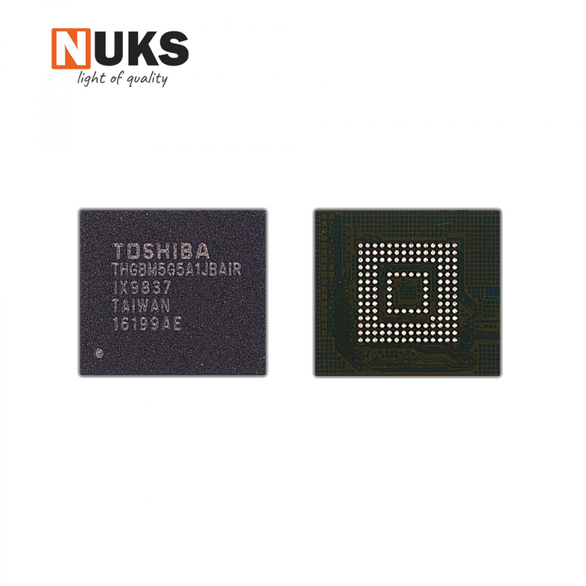 TOSHIBA, THGBM5G5A1JBAIR, THGBMAG5A1JBAIR, 4GB, eMMC Flash, Orijinal, Sıfır Ürün