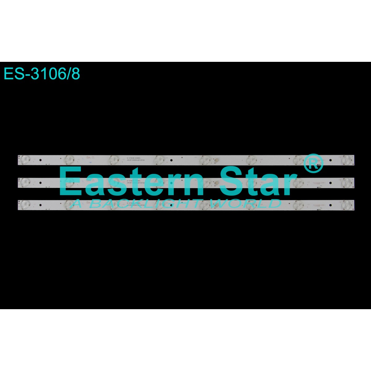 ES-3106, SJ.YM.D3200801-2835FS-M , 1.14.FD320146 , 06XZ-D5-124T06BV3C-190419D1-01347-YM , LSC320DXJ-SGE1-SGK1, TV LED BAR