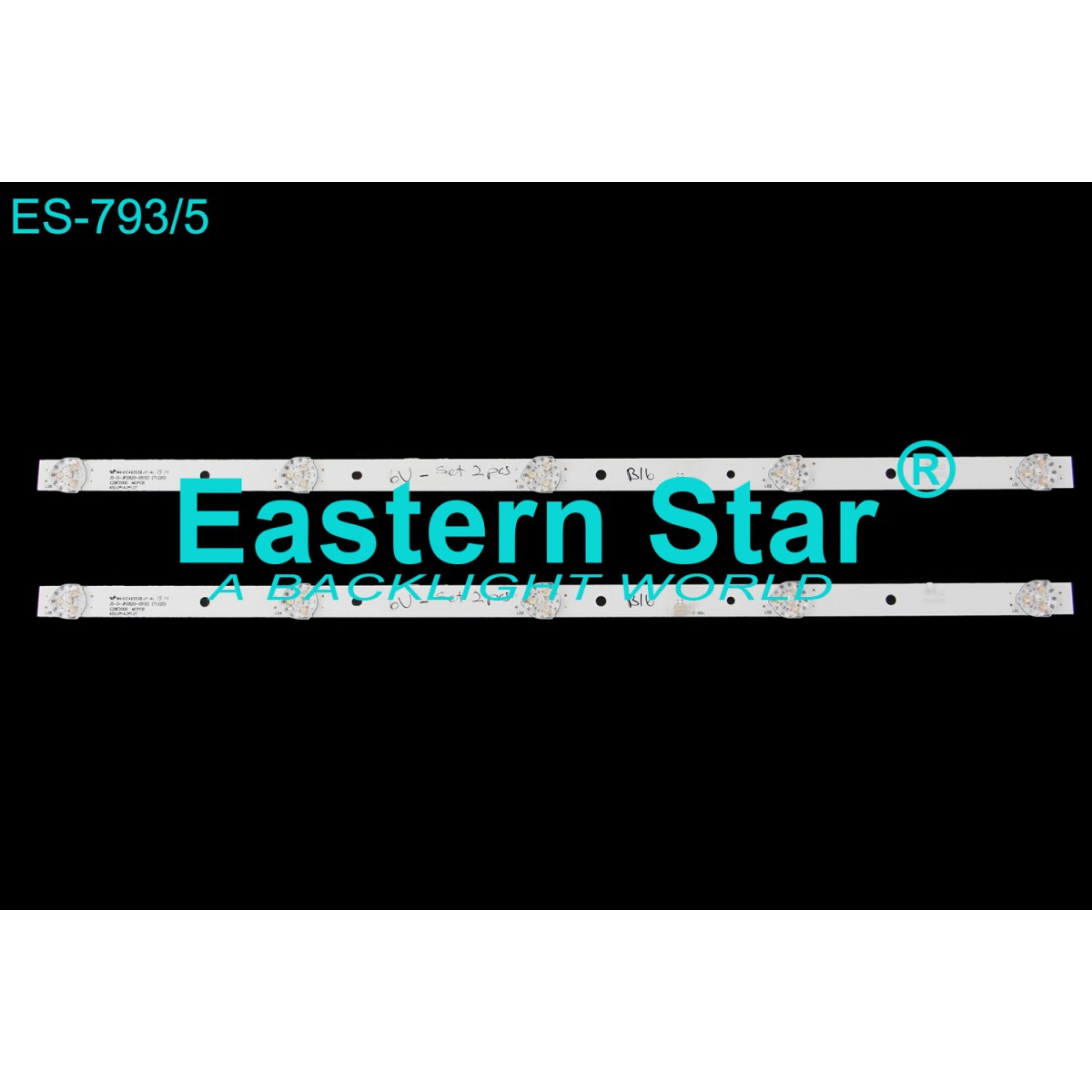ES-793, JS-D-JP2820-051EC(71220) E28F2000 MCPCB, TV LED BAR