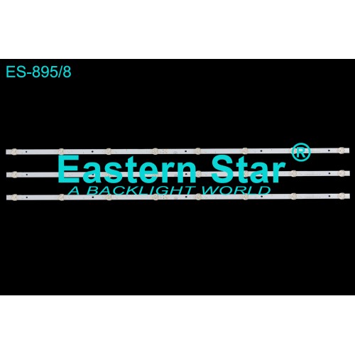 ES-895, HL-00430A30-0402S-01, A4 3X8, HL-00430A30-0402S-06 A1 3X8 - 8 LEDLİ , SKYTECH SST-4350B, SST4350C TV LED BAR