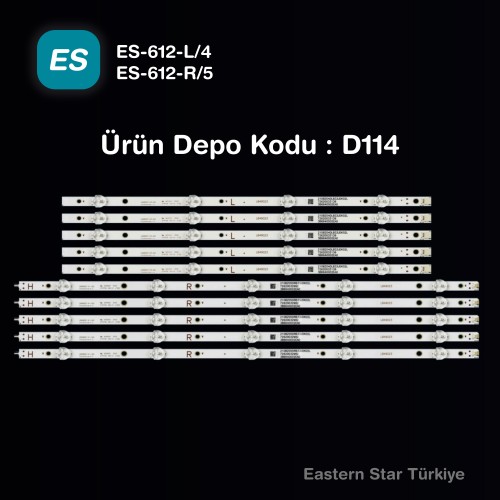 ES-612, LB49021, LB49023, 49PUS7503, 49PUS6412, 49PUS6162 49PUS6262, TV LED BAR