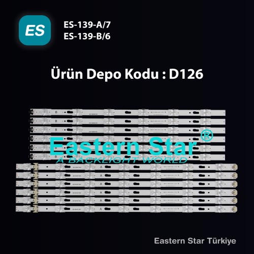 ES-139, SAMSUNG, UE50KU7000, UE50MU7000, V6DU-500DCB-R2, V6DU-500DCA-R2, TV LED BAR