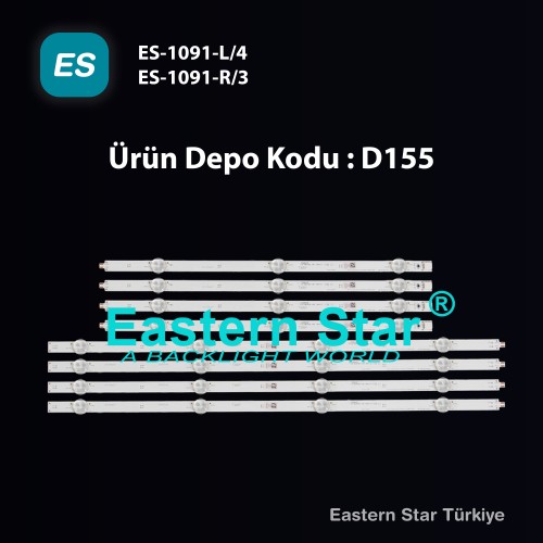 ES-1091, ARÇELİK_43_CRYSTAL, ZCT606, ZXZ65600-AA, TV LED BAR