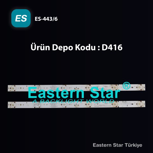 ES-443, AWOX, 2271, 303KJ215032, KJ215D06-ZC21FG-01, KM0215LDAF013, TV LED BAR