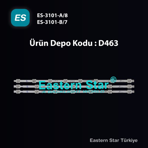 ES-3101, TKD320022000-X2-B, TKD320022000-X2-A, YAL03-0073528M-03, YAL03-0083528M-01, AX032DLD12AT050-KM, AXEN AX032DLD16AT015-ZTM, TV LED BAR