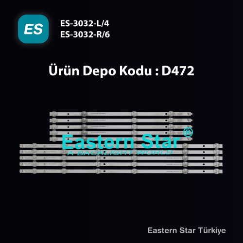 ES-3032, HL-2A480A28-0401L-02 A1, HL-2A480A28-0601R-02 A1, 8D2A-480A-280600, 8D2A-480A-280400, LSC480HN10 , Axen AX048LDV59-FM TV LED BAR