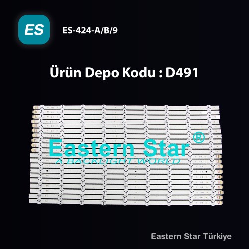 ES-424, 65UC970V-ZA, 65UC9700, LC650CQN(FG)(F1), 6916L-1919A, 6916L-1920A, 65 ”V15, LC650CQN-FG-F1, TV LED BAR