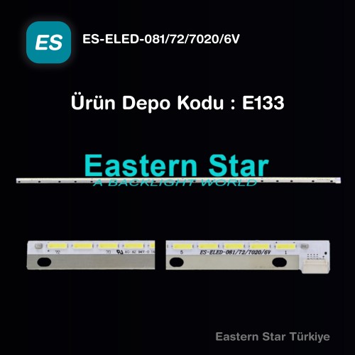 ES-ELED-081, VESTEL 50Inch 7020PKG 72EA REV0.0, REV1.0 , REV 0.4 , VESTEL , VES500UNVL-3D-S01 , VES500UNVL-S01 , VES500UNVA-2D-S01 TV LED BAR