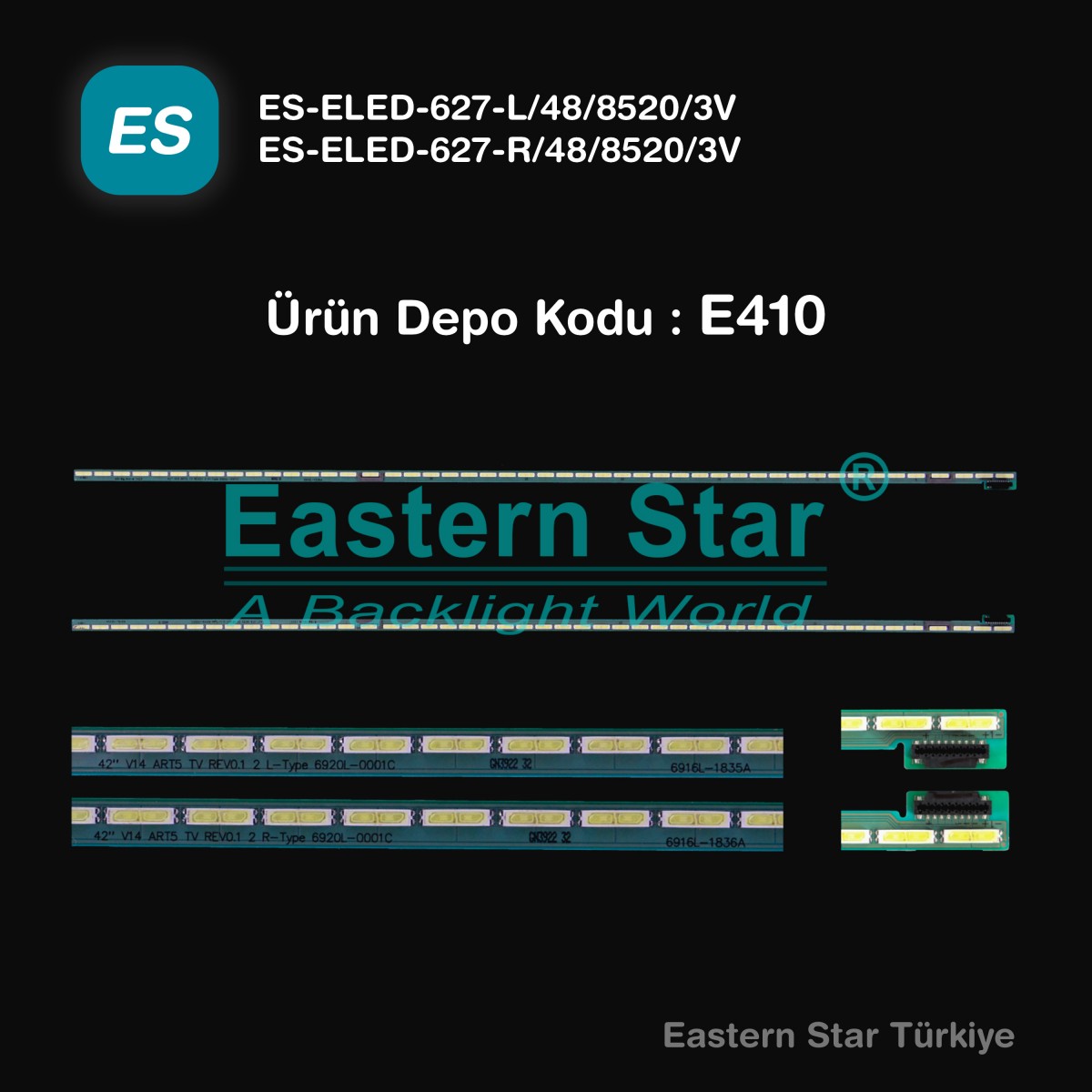ES-ELED-627, LG 42UB820V, PHILIPS 42PUS7809/12, 6922L-0130A 6916L-1835A, 6916L-1836A, 42'' V14 ART5 TV REV0.1 2, TV LED BAR