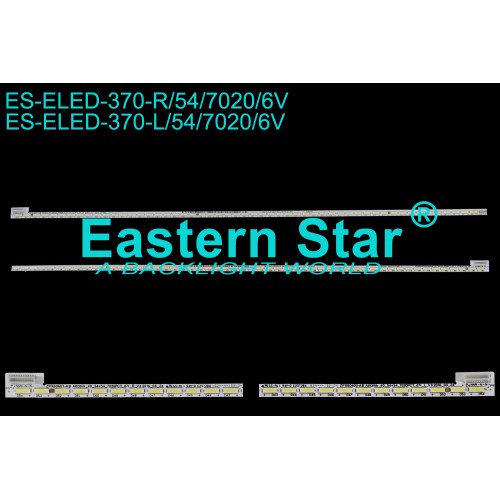 ES-ELED-370, B40L 9672 5B, A40L 9672 5B, 057T40B15K, EVERLIGHT, LBM400M1803-BZ-3(HF)(0)(L), LBM400M1803-CA-3(HF)(0)(R), ZQX60601-AB, ZQX60600-AB, TV LED BAR