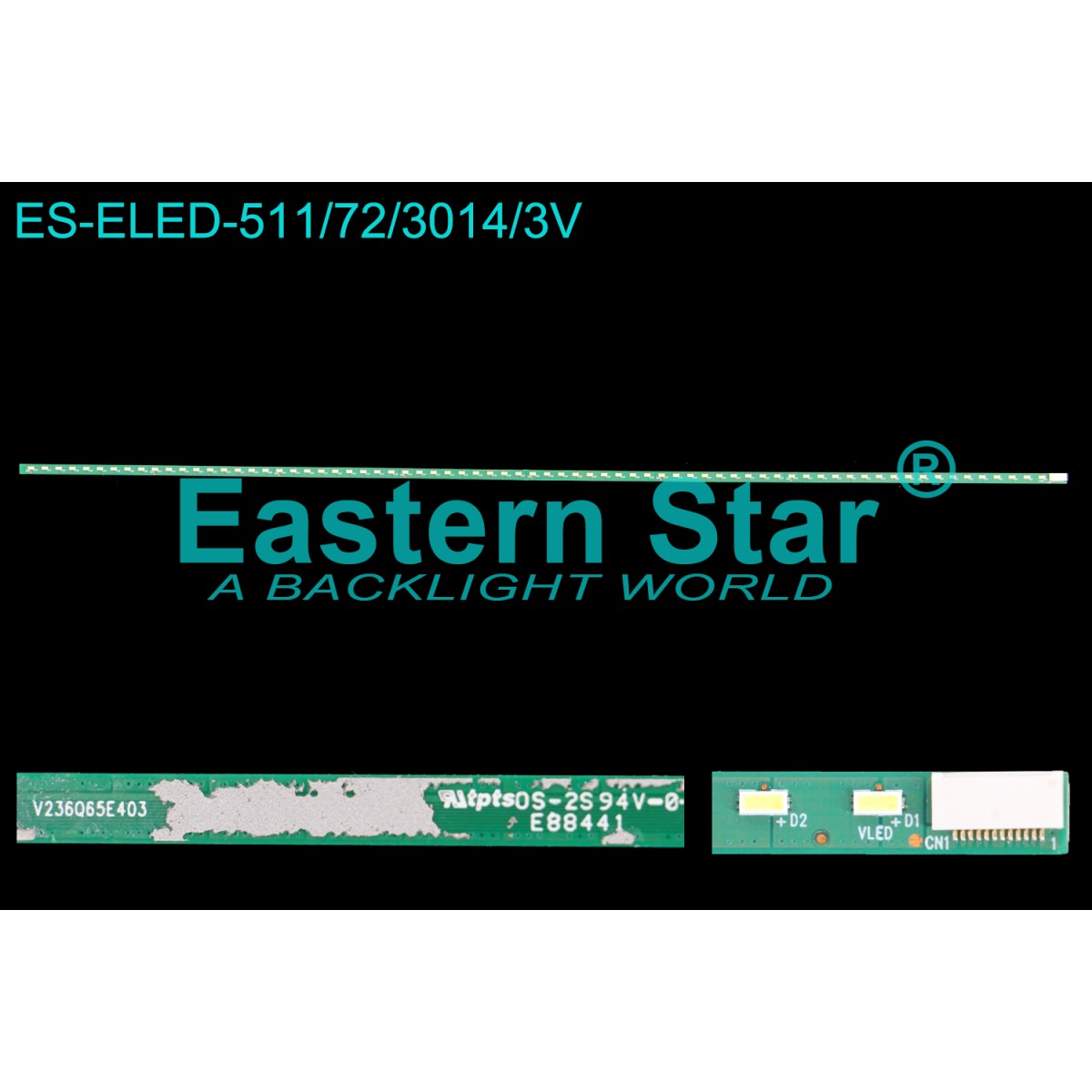 ES-ELED-511, V236Q65E403, TV LED BAR
