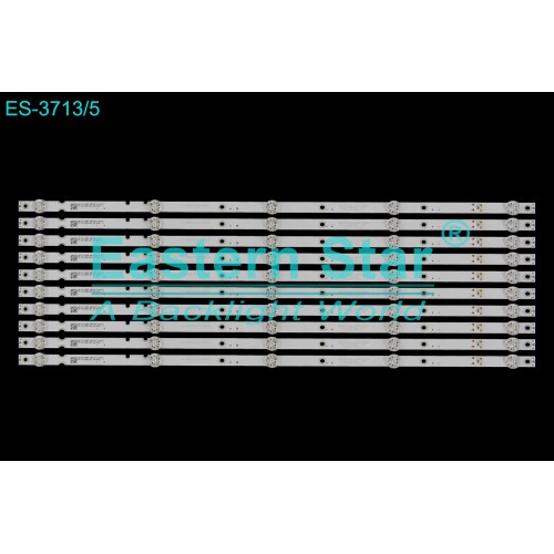 ES-3713/6V, (10 ADET), ONVO, OV55350, OV55-9000, NORDMENDE, NM55350, MORİO MR55850, CY55D05-ZC62AG-02, 303CY550033, TV LED BAR