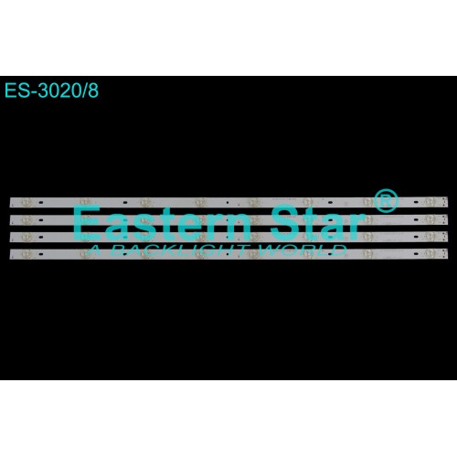 ES-3020, Fandu F-U FL40102, Starlight 40DM3000, HL-7E395A28-0402S-01 A0 4*8, TV LED BAR