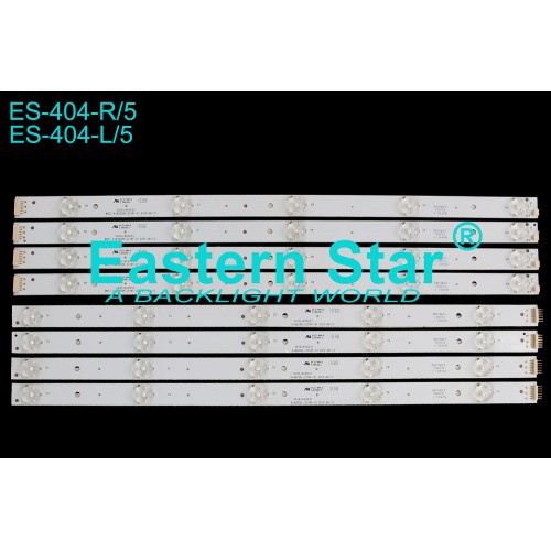 ES-404, Jameson JS-42100, KJ42D10L-ZC14F-01, KJ42D10R-ZC14F-01, TV LED BAR