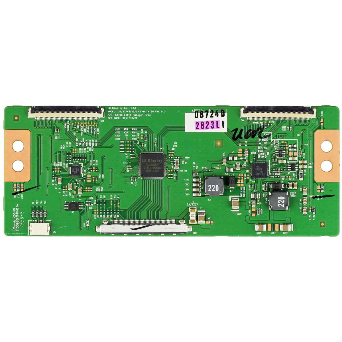 6870C-0401C, 6870C-0401B, TCON BOARD