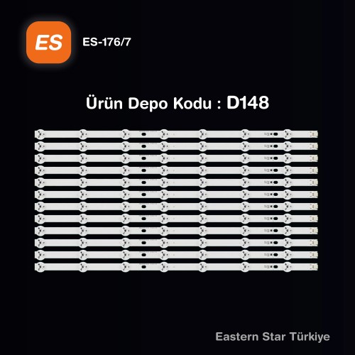 ES-176, VESTEL, 55'' LED TV, 550DLED_SLIM_REV01, 55FA9000, 55UHL950, TV LED BAR