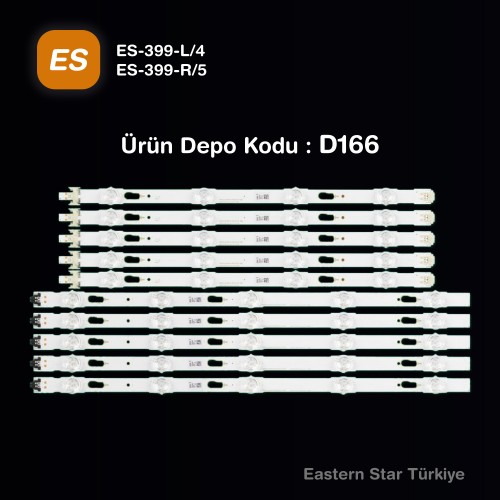 ES-399, SAMSUNG, BN96-39656A, BN96-39655A, UE40KU7000U, V6DU-400DCA-R2, V6DU-400DCB-R2, TV LED BAR