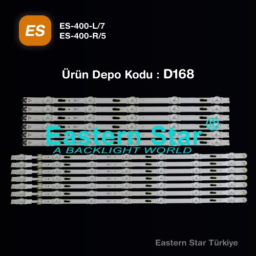 ES-400, SAMSUNG, BN96-40632A, BN96-40633A, UE49KU7350U, UE49MU7350U, TV LED BAR