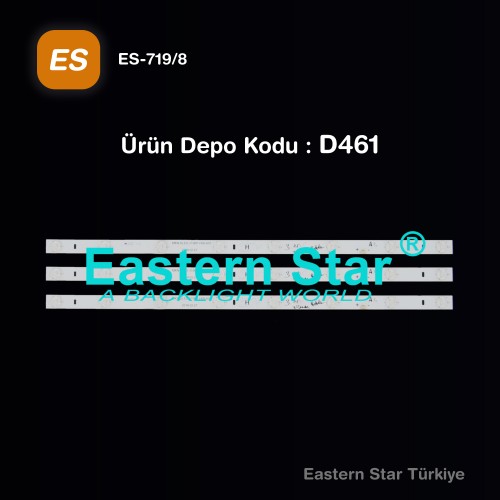 ES-719, YUMATU, DLED315M1-08-A01, PN:210-108-1018H, MKN-DLED-315M1-H08-A01, LECLA DE315M1L TV LED BAR