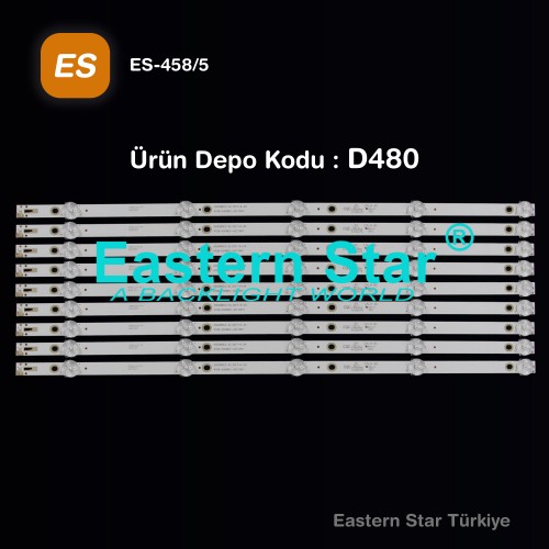 ES-458, DIJITSU, K500WDC2 A2, 4708-K50WDC-A2113N11, TV LED BAR