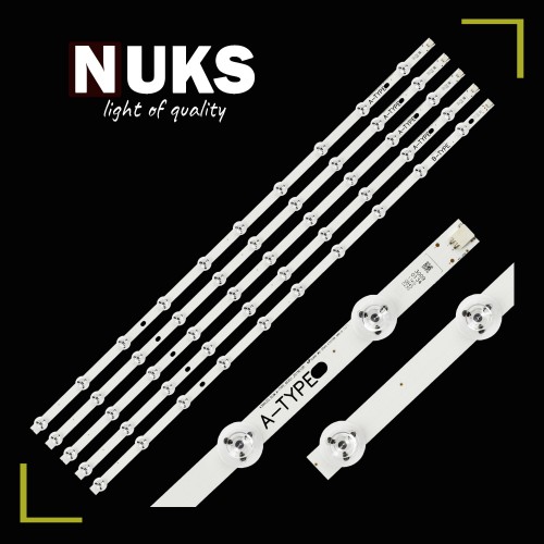 ES-445, VESTEL, TELEFUNKEN, 43FA8500, 43FA9000, 43TF8060, 430DLED_SLIM_A-TYPE, 430DLED_SLIM_B-TYPE, TV LED BAR
