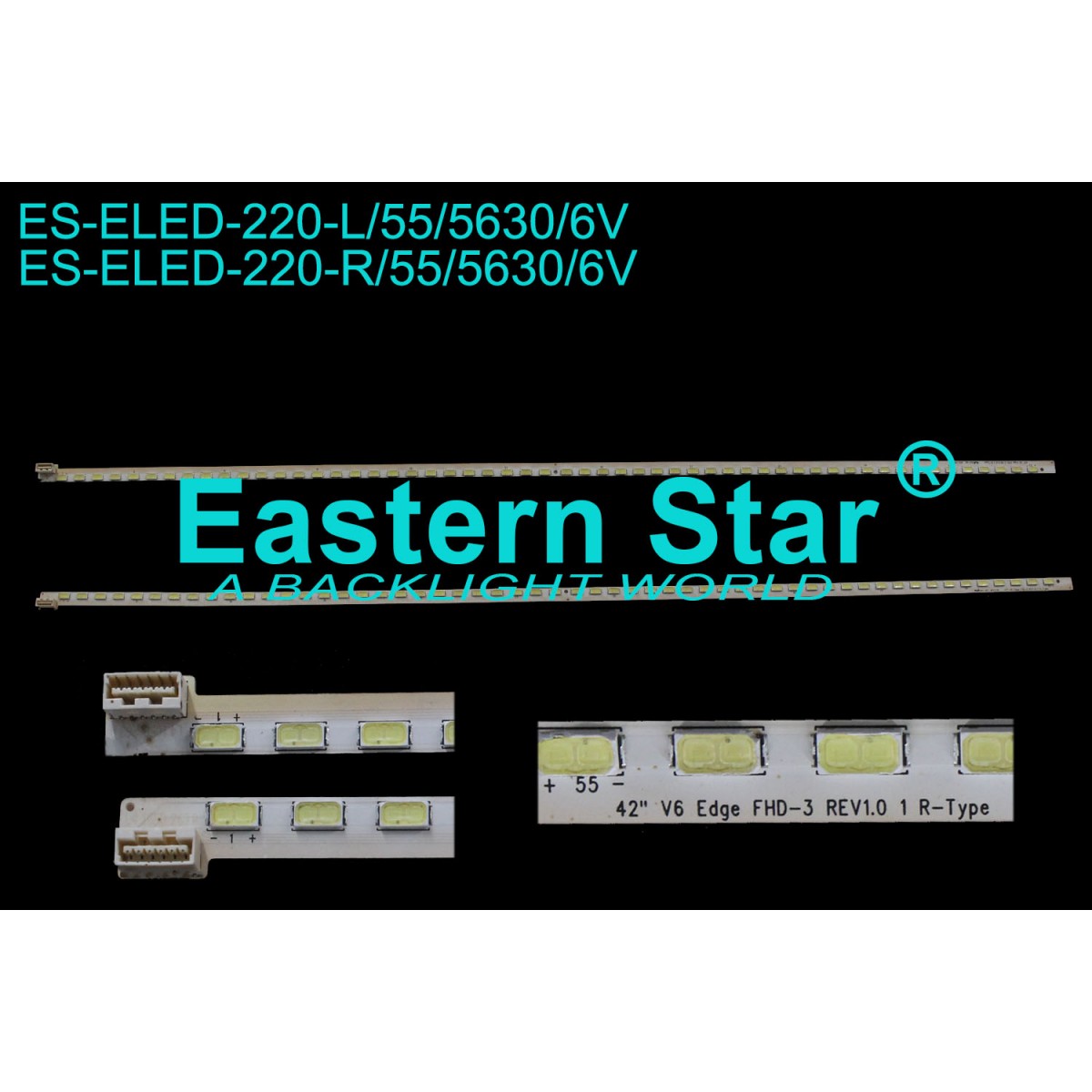 ES-ELED-220, LG, 42LV3400, 42LV3550, 42LV355C, 42LV355H, 42LV375H, 42LV375S, 42" V6 EDGE FHD-3 REV1.0 1 R-TYPE, 42" V6 EDGE FHD-3 REV1.0 1 L-TYPE, LC420EUN-SDV1, LC420EUN-SDV1, LC420EUN-SDV3, LC420EUN-SDV5, TV LED BAR