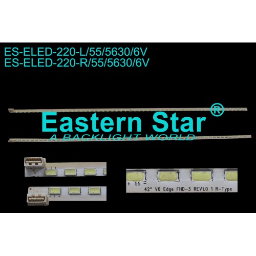 ES-ELED-220, LG, 42LV3400, 42LV3550, 42LV355C, 42LV355H, 42LV375H, 42LV375S, 42" V6 EDGE FHD-3 REV1.0 1 R-TYPE, 42" V6 EDGE FHD-3 REV1.0 1 L-TYPE, LC420EUN-SDV1, LC420EUN-SDV1, LC420EUN-SDV3, LC420EUN-SDV5, TV LED BAR
