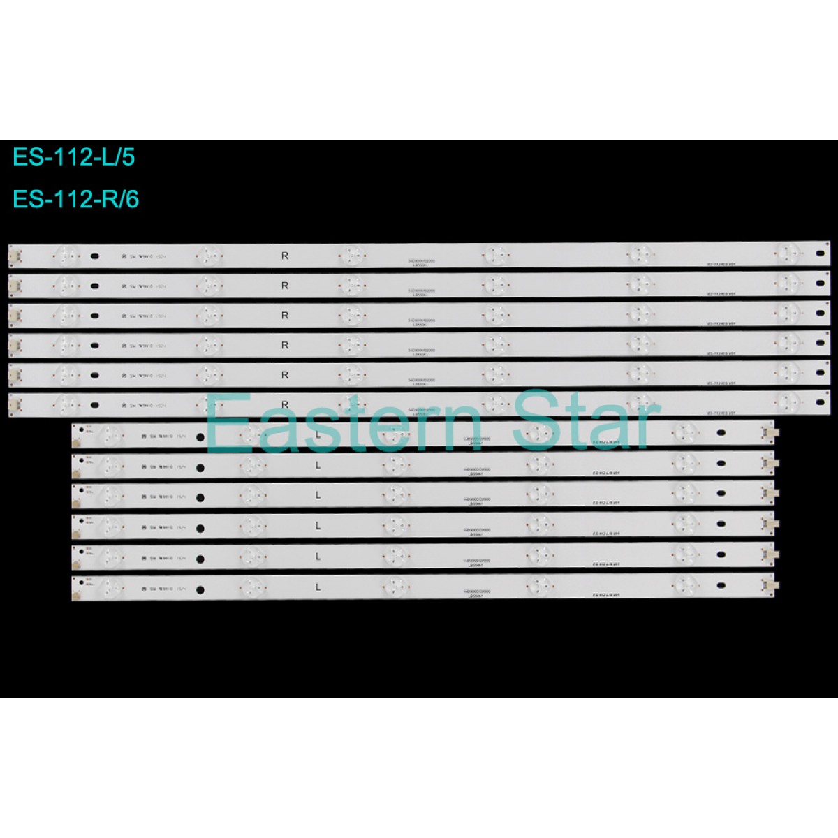 ES-112, 55D3000/D2000 , LB-C550F14-E4-S-G1-LD1 , LB-C550F14-E4-S-G1-LD2 , LB55036 V0 V1 , SUNNY sn055ld2100e TV LED BAR